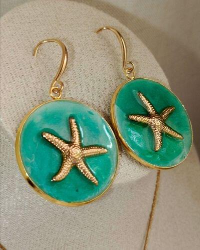 Miss Azure Earrings by Mon Labouzi